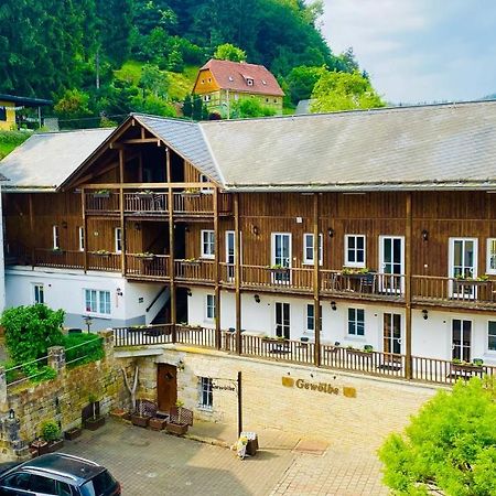 Apartments Erbgericht Bad Schandau Exterior foto